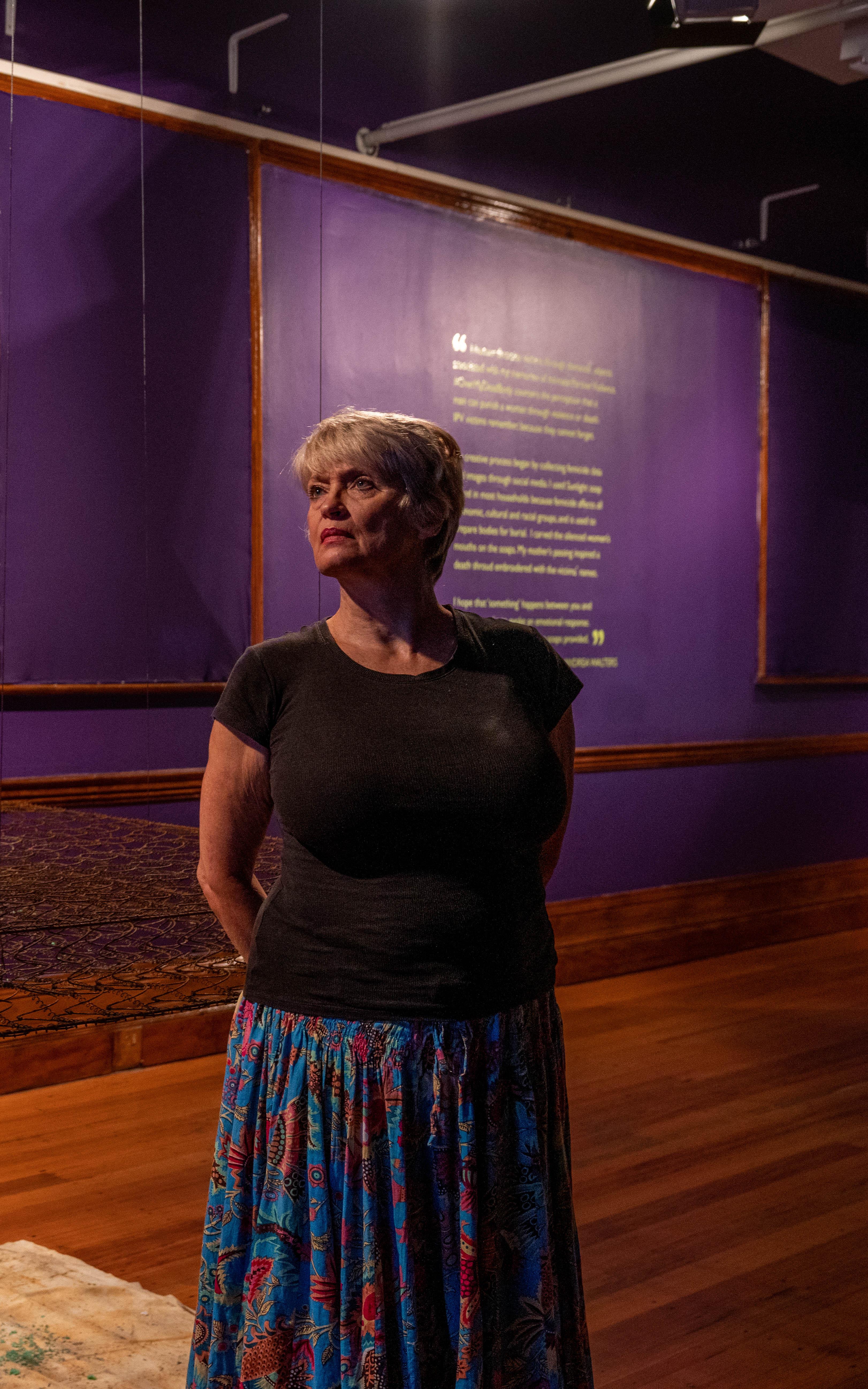 Andrea Walters is using her work to foreground and honour victims, while educating and raising awareness to the world