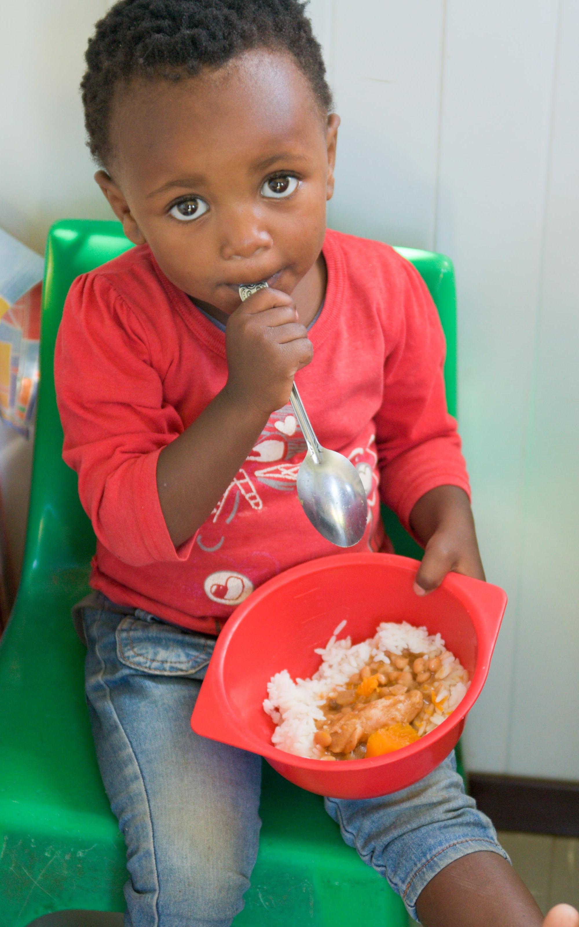 Child eating