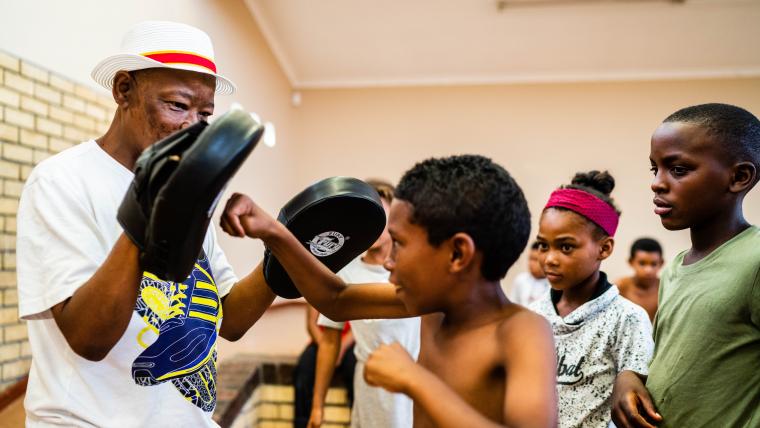 beautiful news boxing coach