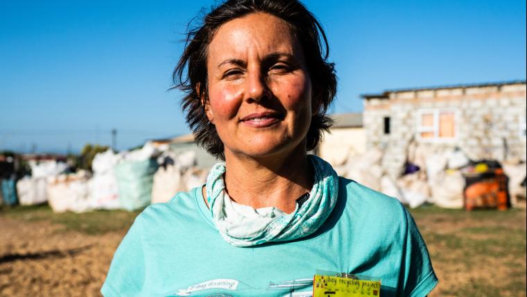 The innovator helping children in turning trash into their treasures.